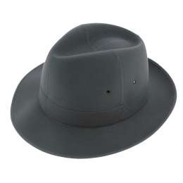 Sylvain Traveller Hat Cotton Grey - Crambes