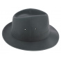 Sylvain Cotton Grey Traveller Hat - Crambes