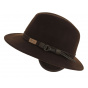 McGofer Traveller Hat Brown Wool Felt Earmuff - Herman