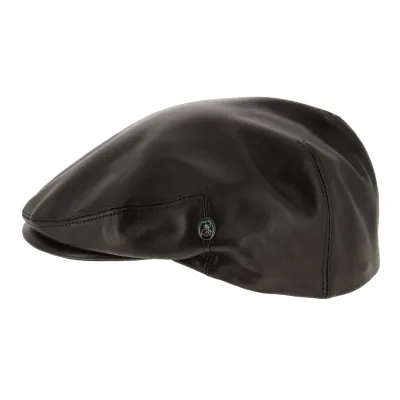 Casquette Plate Northland Cuir Marron - City Sport Reference : 2768 | Chapellerie Traclet