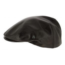 Brown Leather Flat Cap Northland - City Sport