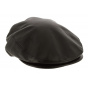 Brown Leather Flat Cap Northland - City Sport