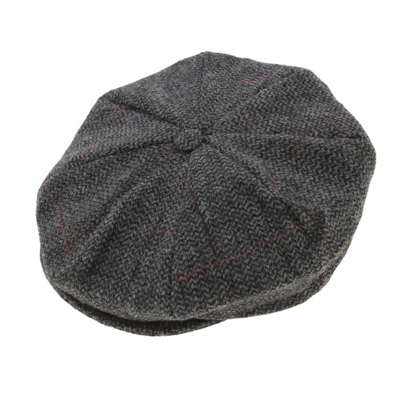 Irish cap Octagon grey - Hanna hats