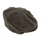Brown Octagon Irish Cap - Hanna Hats