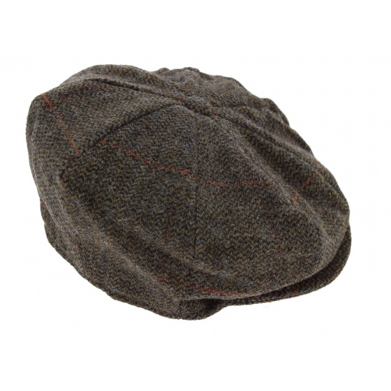 Casquette irlandaise Octagon marron - Hanna hats Casquette irlandaise Octagon marron - Hanna hats