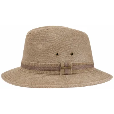 Stetson Ava Stripe fabric hat - fabric hat Reference: 3205 | Traclet Hat Shop