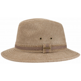 Stetson Ava Stripe Fabric Hat
