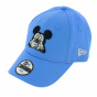 Kids' Mickey Mouse Cotton Blue Strapback Cap - New Era