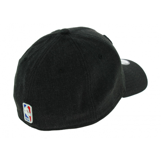 Heather Bulls Wool Fitted Cap Anthracite - New Era