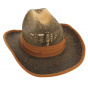 Chapeau Cowboy Gringo Loco Paille Papier - Traclet