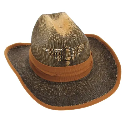 Gringo Loco Paper Straw Cowboy Hat - Traclet Reference: 7763 | Traclet Hat Shop