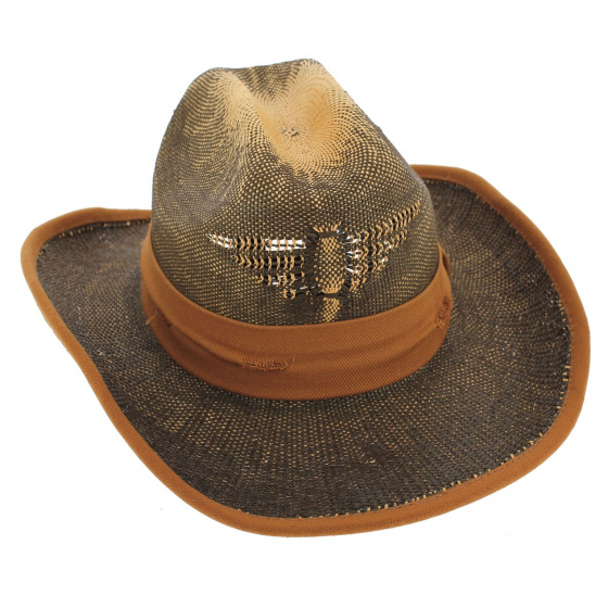 Gringo Loco Paper Straw Cowboy Hat - Traclet