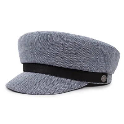 Casquette Marin Kurt Lin & Coton Marine - Brixton Reference : 7775 | Chapellerie Traclet