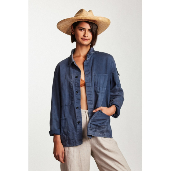Jenna Wide-Brimmed Style Hat Natural Raffia - Brixton