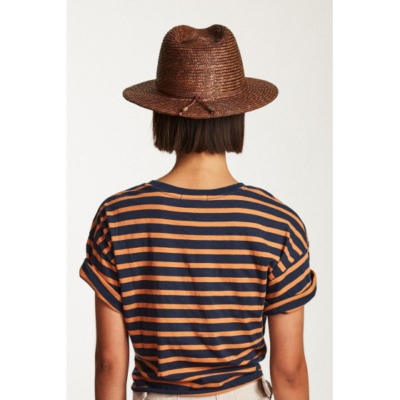 Chapeau Traveller Lera Paille Bronze - Brixton