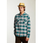 Brixton Natural Paper Straw Porkpie Hat Castor