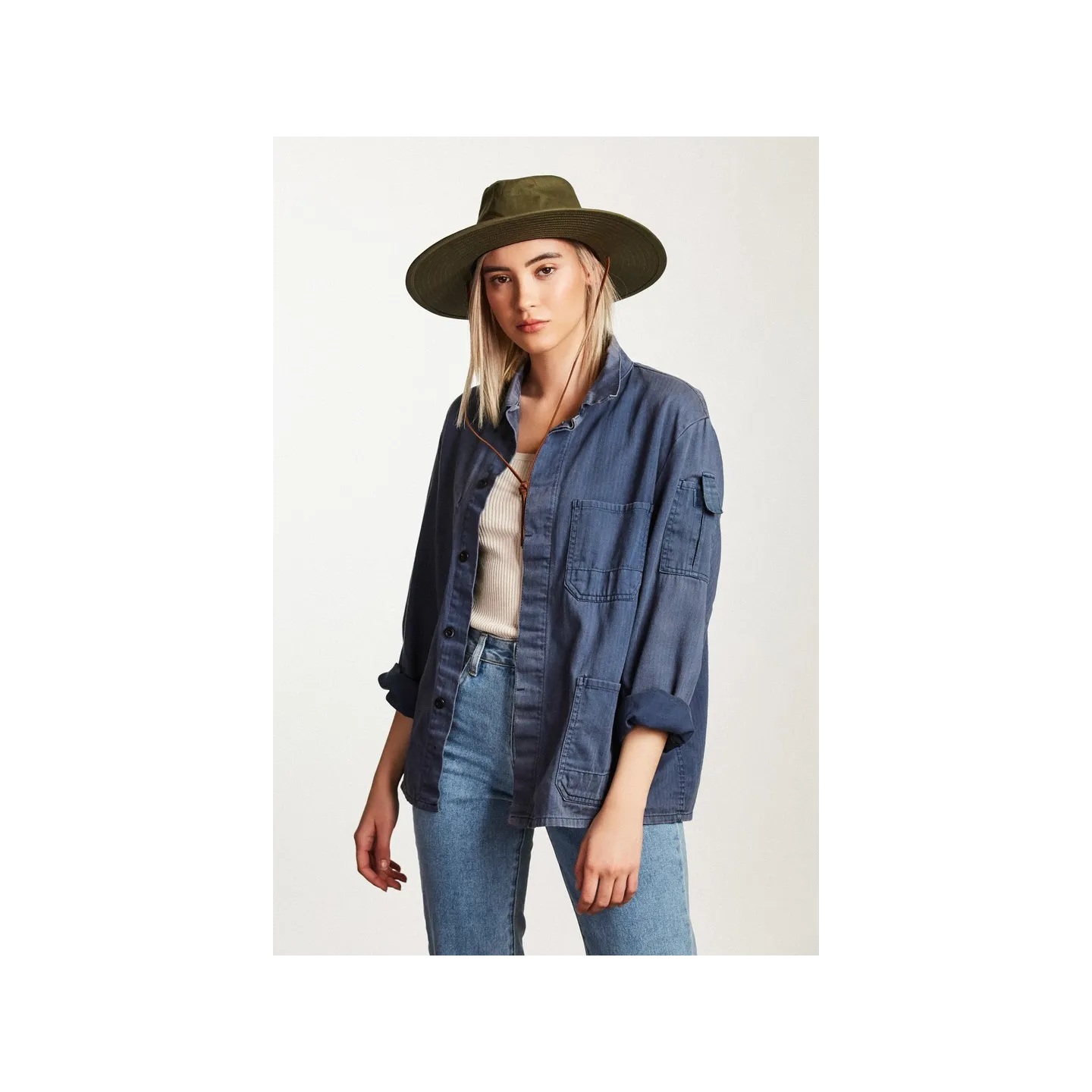 Ranger II Cotton Hat Olive - Brixton Reference: 7800 | Traclet Hat Shop