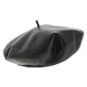 Beret femme basque cuir - achat beret cuir Reference : 2725 | Chapellerie Traclet