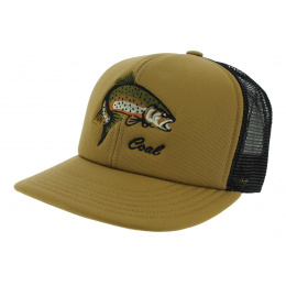 Casquette Trucker The Wilds Coton Marron & Noir - Coal