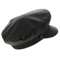 Marin Stewart Cap Black Leather - Traclet