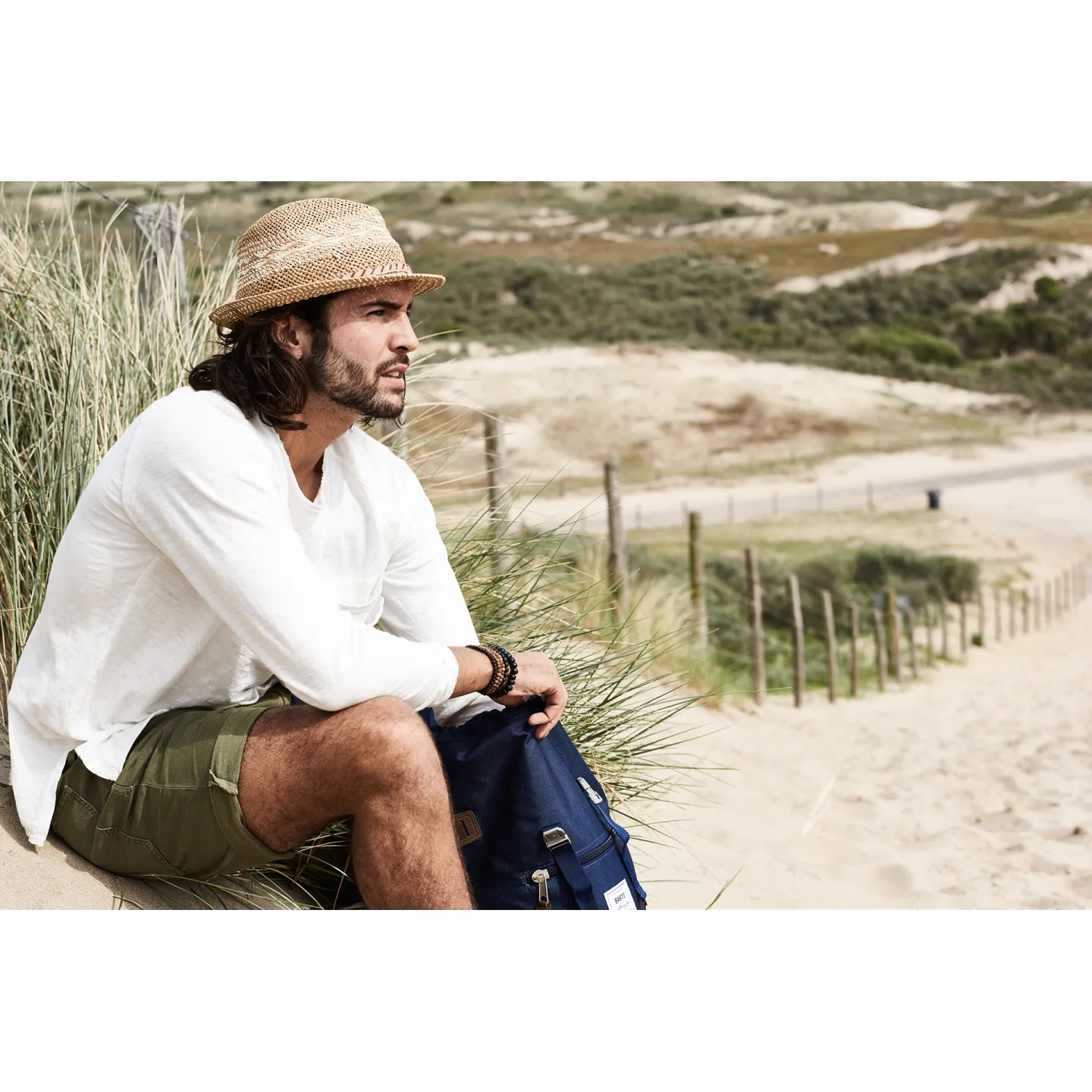 Chapeau Trilby Raffia Venture Naturel - Barts  Reference : 6483 | Chapellerie Traclet