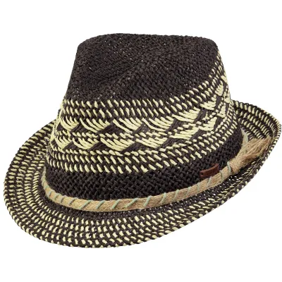 Chapeau Trilby Venture noir - Barts Reference : 6670 | Chapellerie Traclet