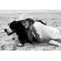 Ermine cloche hat