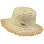 Ermine cloche hat