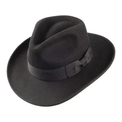 Black Traveller Hat Ford Indiana Jones Jaxon Reference: 7853 | Traclet Hat Shop
