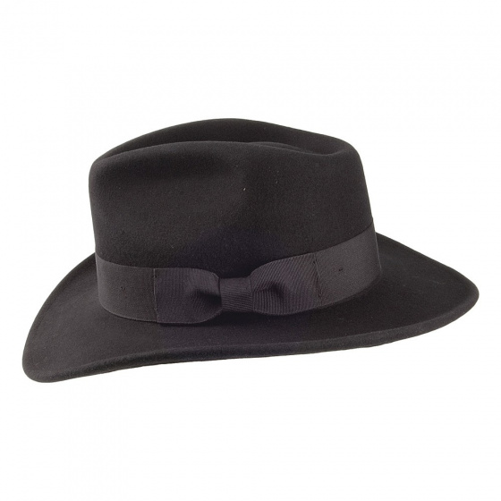 Chapeau Traveller Noir Ford Indiana Jones Jaxon