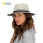 Chapeau Traveller Héritage Bicolore Blanc / Noir - Rigon Headwear