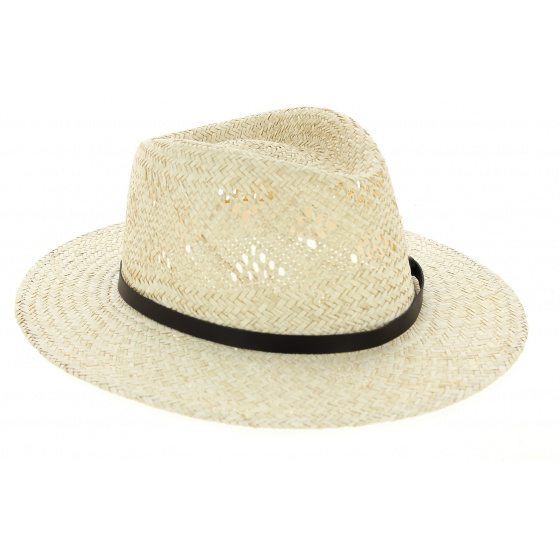 Natural Straw La Palma Traveller Hat - Traclet