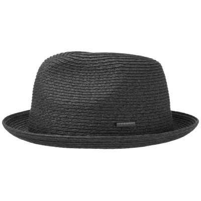Chapeau Player/Trilby Selma Noir UPF 40+ - Stetson Reference : 6462 | Chapellerie Traclet