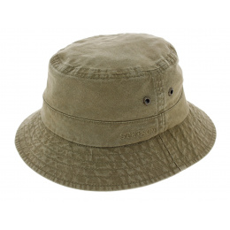 Organic Cotton Ros Bucket Hat Khaki - Stetson