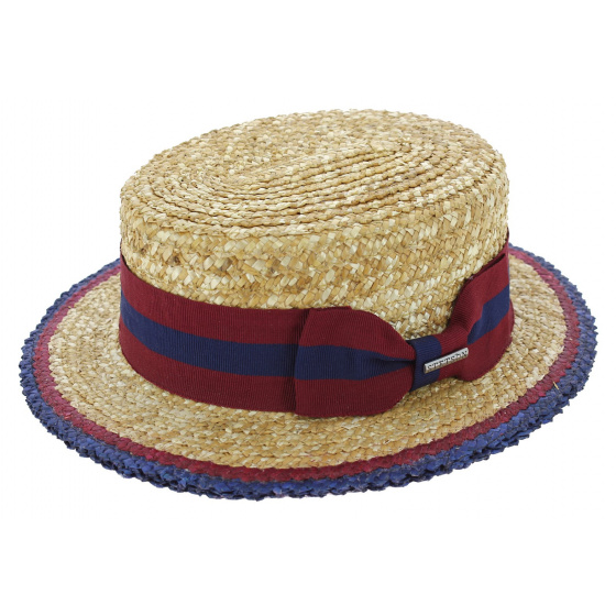 Stetson Venice Double Groove Boater Hat