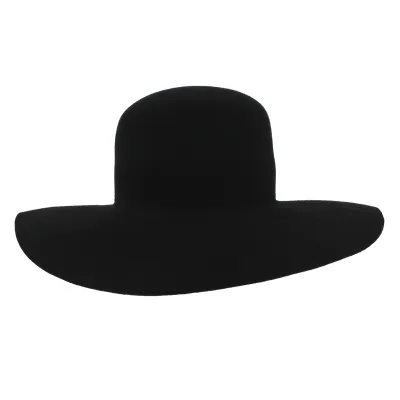 "Marc Veyrat" Style Black Wool Felt Hat - Traclet Reference: 7879 | Traclet Hatmakers
