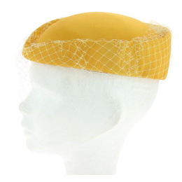 Yellow Ceremonial or Cabaret Elegance Hat