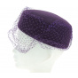 Purple Ceremonial Felt Hat