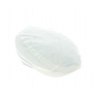 White ventilated flat cap for painters, drywallers, plasterers