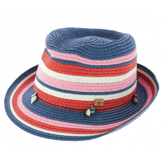 Straw trilby hat Martigues