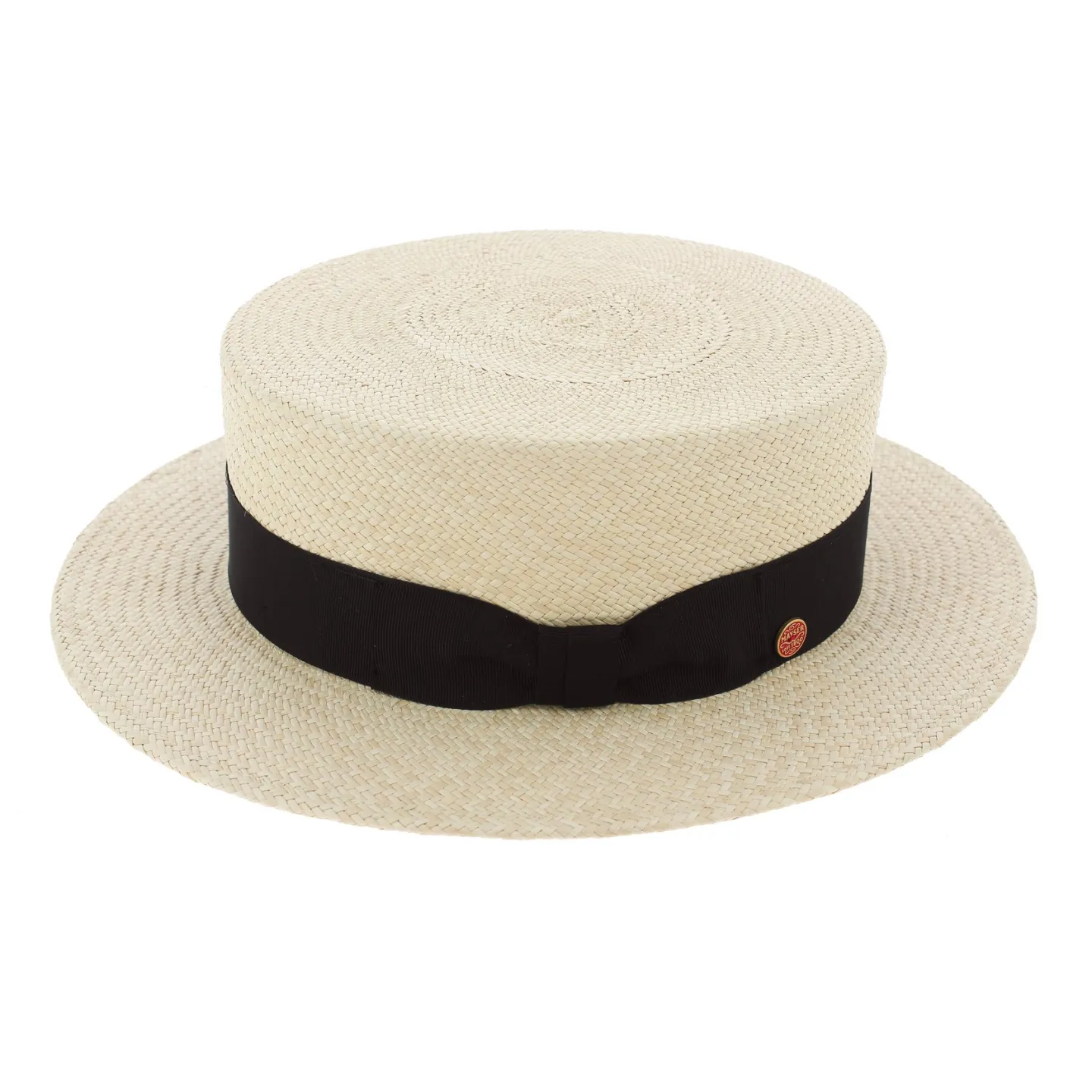 Canotier Gondolo Panama Naturel - Mayser Reference : 7906 | Chapellerie Traclet