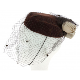 Tambourin chic Marron EDY PARIS