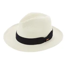 Chapeau Traveller Gamblino Panama Blanc Crème - Traclet Reference : 7929 | Chapellerie Traclet
