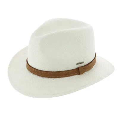 Frederic Traveler White Panama Hat - Pierre Cardin Reference: 7945 | Traclet Hat Shop