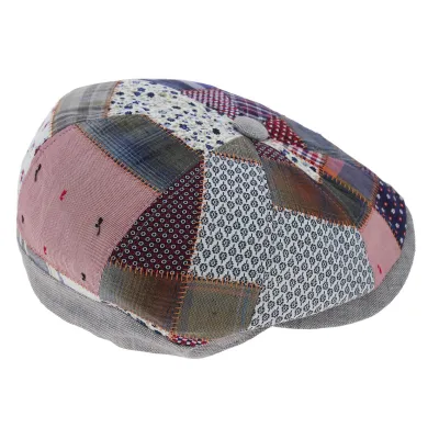 Casquette 8 Cotes Patchwork Khos Lin - Traclet Reference : 7962 | Chapellerie Traclet