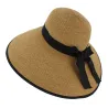 Chapeau Capeline Caicos Paille Papier Naturel - Traclet Reference : 7968 | Chapellerie Traclet