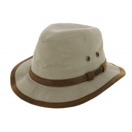 Rayburn Beige Traveller Hat - Hatland