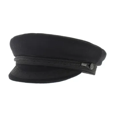 French black sailor pea coat cap Camaret French manufacturing Reference: 7984 | Chapellerie Traclet