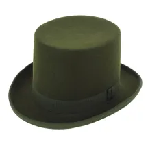 Top Hat - Bottle Green Reference: 5748 | Traclet Hat Shop