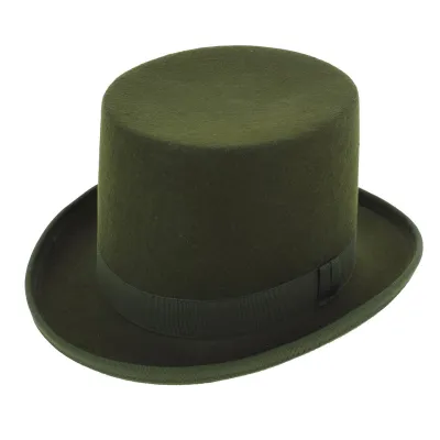 Top Hat - Bottle Green Reference: 5748 | Traclet Hat Shop